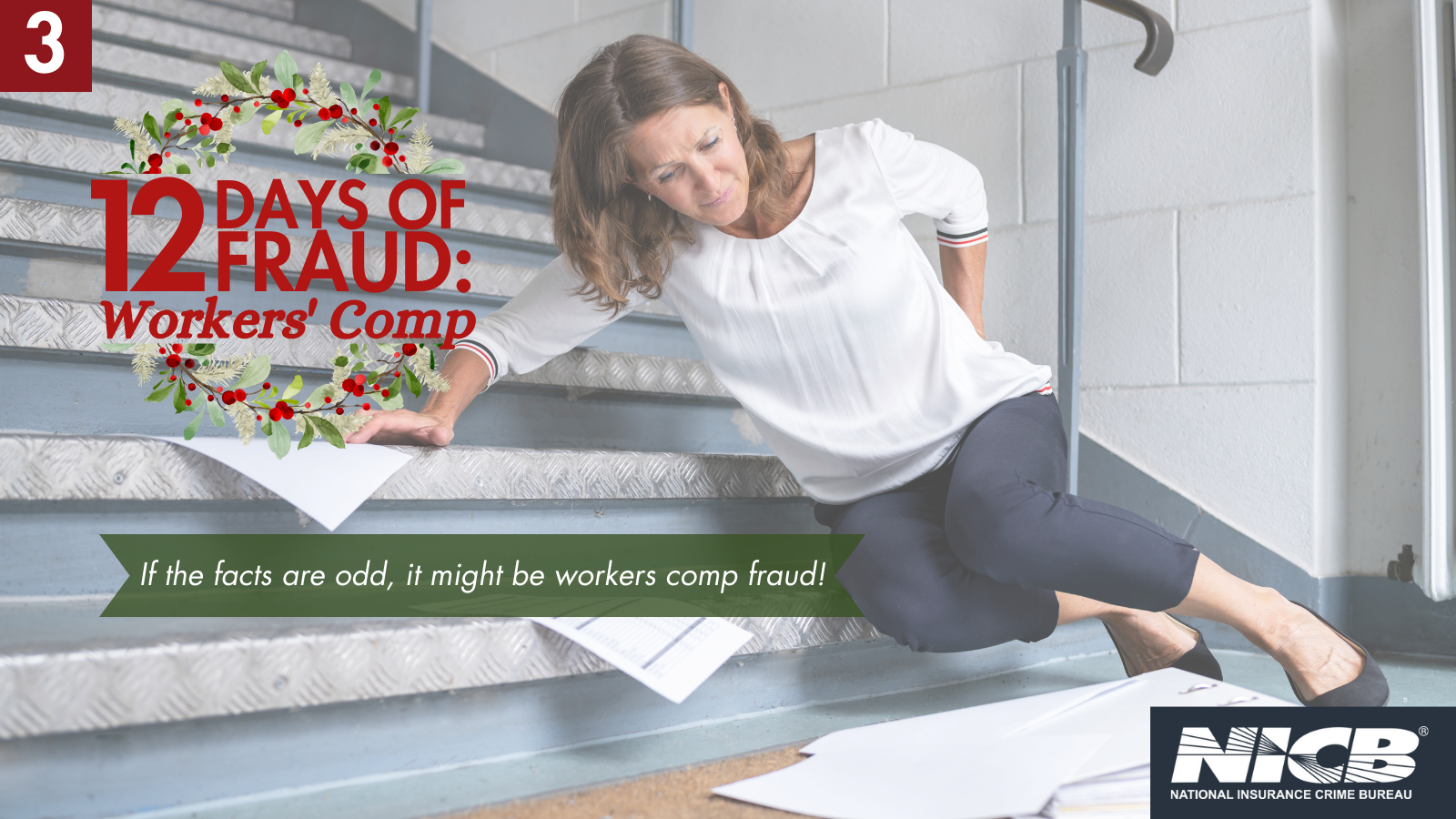 If the facts are odd, it might be workers comp fraud!