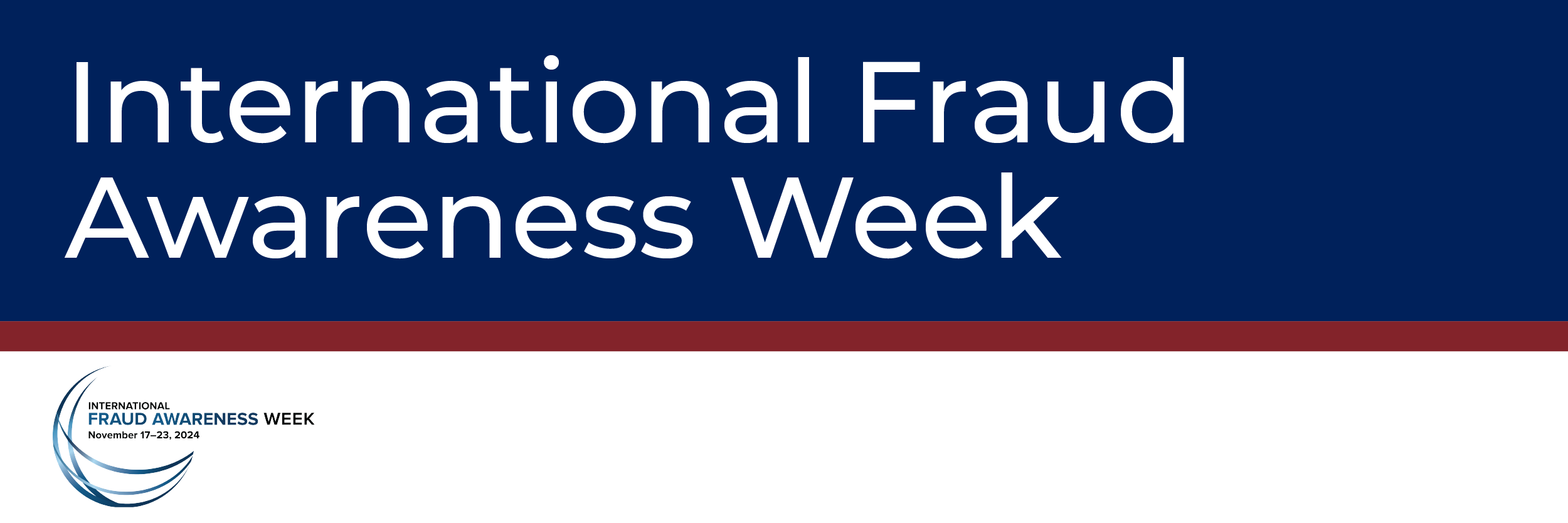 The National Insurance Crime Bureau is a proud sponsor of International Fraud Awareness Week